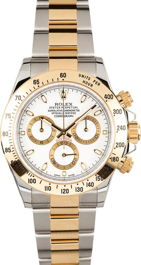 rolex daytona two tone 116523.